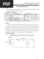 10ESL37 - Analog Electronics Lab Manual