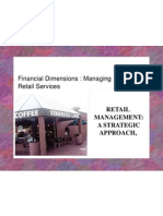 Financial Dimensions &amp Managing Retail Services