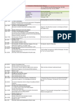 INTFILO Course Schedule