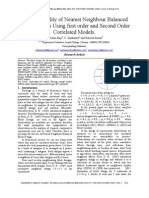 MV - Optimality of Nearest Neighbour Balanced Block Designs Using First Order and Second Order Correlated Models