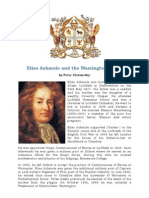 Article Elias Ashmole and The Warrington Lodge in English