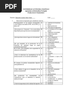 Examen Ornamentales Zamudio