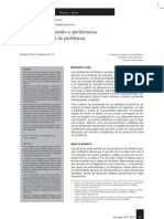 Tipos de Conocimiento y Preferencias para La Resolucion de Problemas