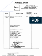 Contoh Proforma Invoice