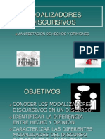 Modalizadores Discursivos