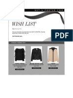 Amanda Rizk's Wish List