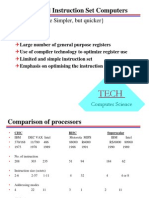 Reduced Instruction Set Computers