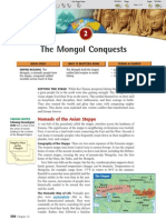 CH 12 Sec 2 - The Mongol Conquests