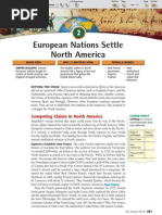 CH 20 Sec 2 - European Nations Settle North America