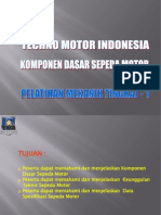 Komponen Dasar Sepeda Motor (Tahap I)