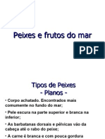 Aula de Peixes e Frutos Do Mar