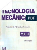 Tecnologia Mecânica - Processos de Fabricação e Tratamentos Térmicos