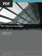 SAP Solution Manager: Installation Guide