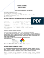 23 MSDS Cemento de PVC