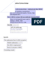 IELM 511: Information System Design: Part 1. ISD For Well Structured Data - Relational and Other DBMS