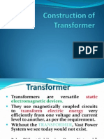 Construction of Transformer