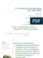 Estructura de La Norma ISO 14001 2004 SF