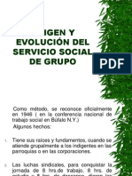 Origen Servicio Social de Grupo