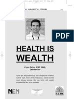 Health Is Wealth - Cyrus Driver