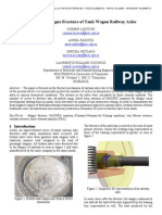 Analysis of Fatigue Fracture of Tank Wagon Railway Axles: Cosmin Locovei