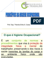 Princípios Da Higiene Ocupacional