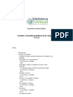 Vidal de Battini. Cuentos y Leyendas Populares de La Argentina III