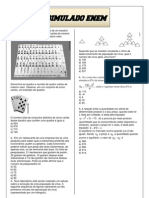 Simulado Enem Matemática Prof Antonio Marcos