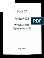 World's Fair: Newsletters 8