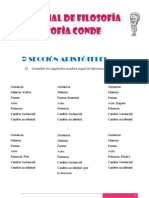 Manual de Filosofía Actividades