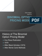 Binomial Option Pricing Model