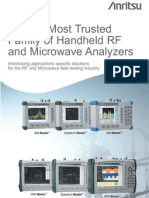 World's Most Trusted Family of Handheld RF and Microwave Analyzers