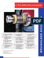 2-Pole Turbine Driven Generators - Brushless Excitation