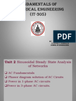 Fundamentals of Electrical Engineering (IT-305) : By: Bhavnesh Kumar R/Faculty Associate School of Engineering