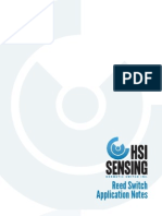 HSI Sensing Reed Switch Application Notes