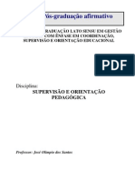 Apostila de Supervisão e Orientação Escolar