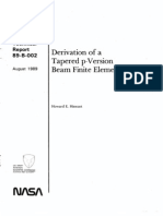 Derivation of Tapered Beam P Ver