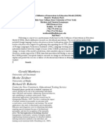 Testing A Diffusion of Innovations in Education Model