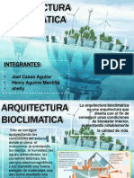 Arquitectura Bioclimatica