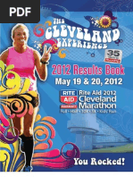 2012 Rite Aid Cleveland Marathon Results Book