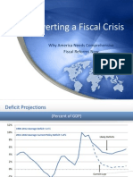 Averting A Fiscal Crisis - Why America Needs Comprehensive Fiscal Reform Now 0 0 0 0 0 0 0 0