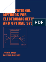 Computational Methods For Electromagnetic and Optical System (Jarem-Banerjee)