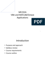 ME232A MATLAB and Octave Materials