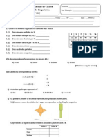 Teste Diagnóstico 6º Ano