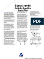 Guide For Installing RTR Pipe Courtesy Bondstrand For Info