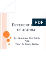 Different Types of Asthma