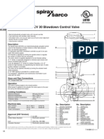 Blow Down Control Valve