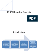 Indian IT BPO Industry Analysis