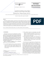 Fingerprint Matching Using Ridges: Jianjiang Feng, Zhengyu Ouyang, Anni Cai