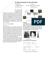 Depth Map Generation For 2D To 3D Video: Abstract