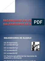 Halogenuros de Alquilo